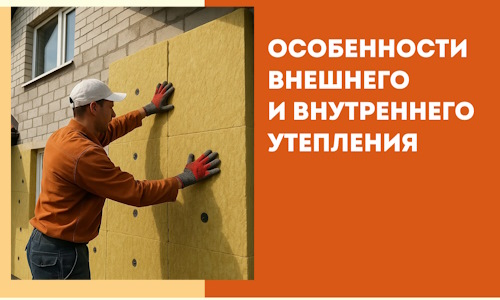 Какие особенности внешнего и внутреннего утепления в Красноярске